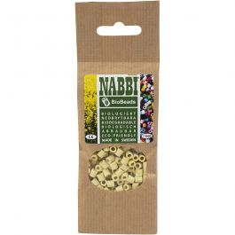 BioBeads van NABBI, afm 5x5 mm, gatgrootte 2,5 mm, medium, salmon (051), 1000 stuk/ 1 doos [HOB-9067648]