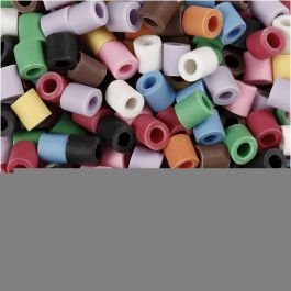 BioBeads van NABBI, afm 5x5 mm, gatgrootte 2.5 mm, medium, zwart, 1000 stuk/ 1 doos [HOB-9067720]