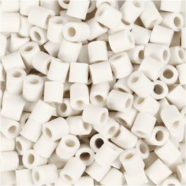 BioBeads van NABBI, afm 5x5 mm, gatgrootte 2.5 mm, medium, geel, 1000 stuk/ 1 doos [HOB-9067740]