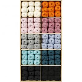 Baby garen, diverse kleuren, 120 bol/ 1 doos [HOB-97660]