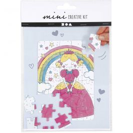 Mini Kit DIY, princesse, blanc, 1 Pq. [HOB-977213]
