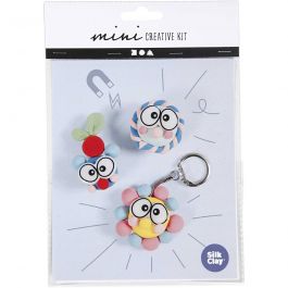 Mini Kit DIY, figurines avec de gros yeux, 1 Pq. [HOB-977222]