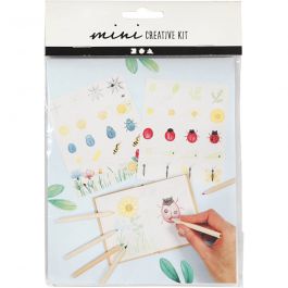 Mini Kit DIY, insectes, 1 Pq. [HOB-977324]