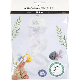 Mini Kit DIY, Méduse et poisson, 1 Pq. [HOB-977363]