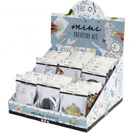 Présentoir de table avec des Mini Kit DIY, 60 set/ 1 Pq. [HOB-97736]