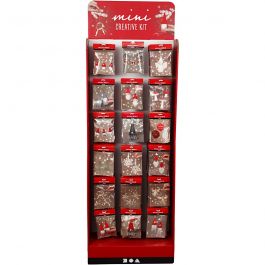 Vloerdisplay met Mini Creative Kits, H: 1500 mm, B: 580 mm, 108 eenh./ 1 doos [HOB-97742]