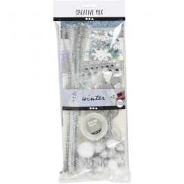 Assortiment de matériel créatif, Hiver, 1 Pq. [HOB-977445]