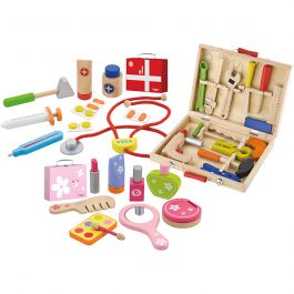 Coffret de Jeu en bois VIGA, 33 morceaux/ 1 set [HOB-980870]