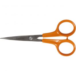 Fiskars Ciseaux de Précision Classiques, L: 13cm, 1 pièce [HOB-9881]