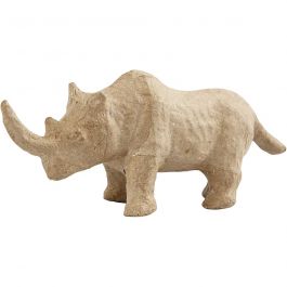 Neushoorn, H: 7,5 cm, L: 18 cm, 1 stuk [HOB-99351]