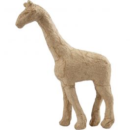 Giraf, H: 16 cm, L: 11 cm, 1 stuk [HOB-99352]