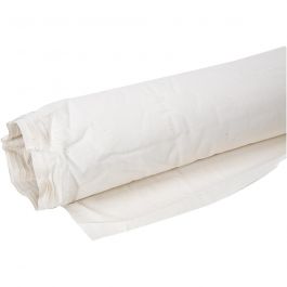 Gewassen katoenen canvas, B: 150 cm, 105 gr, naturel, 25 m/ 1 doos [HOB-800225]