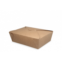 Oosterse Maaltijdbox 14x6,5x19,7 cm 1800ml kraft (200 stuks) [TK-9987068]