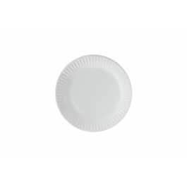 Assiette en carton Ø15cm Blanc (100 pcs) [TK-9987245]