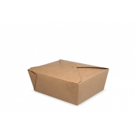 Oosterse Maaltijdbox 12x5,1x15,3 cm 1050ml kraft (400 stuks) [TK-9987299]