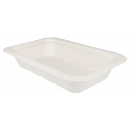 Maaltijdbak 360ml 13x3,5x19 cm suikerriet (600 stuks) [TK-9987302]