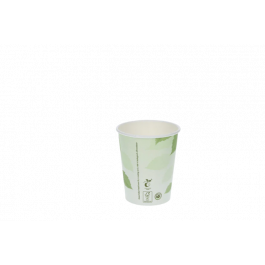 Koffiebeker karton 230cc 8oz Ø8 cm FSC® groen (1.000 stuks) [TK-9987429]