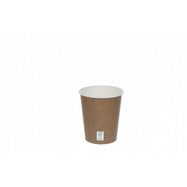 Koffiebeker 230cc 8oz Ø8 cm FSC®Mix kraft bruin (1.000 stuks) [TK-9987433]