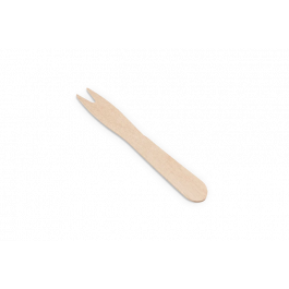 Houten snackvork 8,5 cm (1.000 stuks) [TK-9987455]