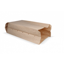 Snackzakken geperforeerd papier (3 pond) 16x10x36 cm kraft 50gr (900 stuks) [TK-9987490]