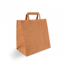 Sac en Papier 26x17x27cm marron (250 pcs) [TK-9987497]