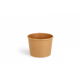 Gobelet à soupe Carton 240ml Ø9cm 8oz kraft (500 pcs) [TK-9987578]