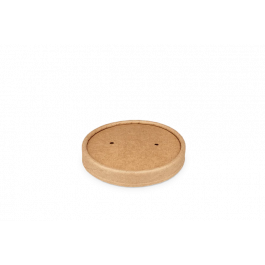 Couvercle Gobelet à soupe kraft 240-360ml Ø9cm (500 pcs) [TK-9987603]