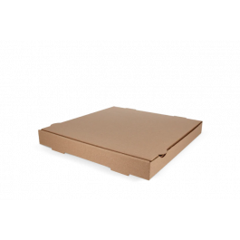 Pizzadozen 32x4,2x32cm kraft bruin (100 stuks) [TK-9987695]