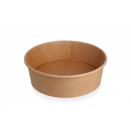 Salade Poke Bowl 1100ml 38oz Ø18,4x6 cm kraft (300 stuks) [TK-9987769]
