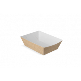 Frietbakjes A7 kraft/wit (400 stuks) [TK-9987891]