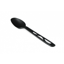 Herbruikbare zwarte lepel 16 cm CPLA (1.000 stuks) [TK-9988005]