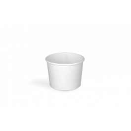 Gobelet à soupe Carton 240ml Ø9cm 8oz Blanc (500 pcs) [TK-9988008]