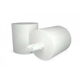 Rouleau d’essuie-mains Midi (Dévidage centrale) 1 couche 270 mètres Ø20cm 100% cellulose T9 (6 pcs) [TK-9988016]