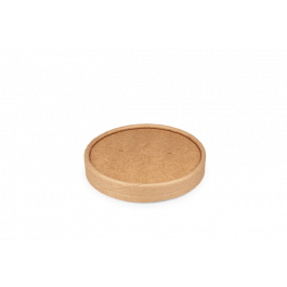 Couvercle Gobelet kraft 450ml Ø9,8cm (500 pcs) [TK-9988178]