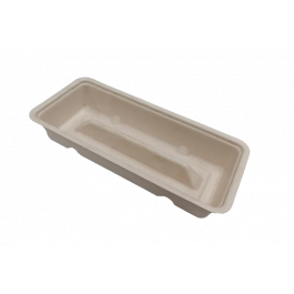 Frikandelbakjes A16D (dubbel) suikerriet (500 stuks) [TK-9988301]