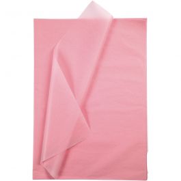 Tissuepapier, roze, 50x70 cm, 14 gr, 10 vel/ 1 doos [HOB200882]