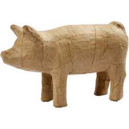  Cochon, h: 8 cm, L: 14 cm, 1 pièce [HOB-26686]