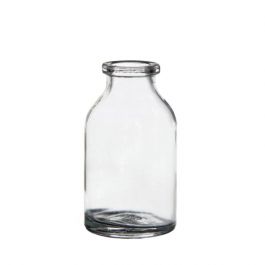 Glazen flesje mini 20ml 6cm hoog Ø 3 cm (tray met 50 stuks) [IFS-28062]