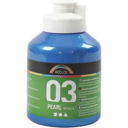 A-Color Métallique, bleu, dim. 03, Métallisé, 500 ml/ 1 flacon [HOB32208]