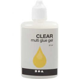 Clear Multi Glue gel, 27 ml/ 1 fles [HOB390470]