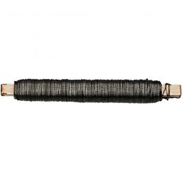 Bloemendraad, zwart, dikte 0,5 mm, 50 m/ 1 rol [HOB517220]