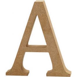 Letter, A, H: 13 cm, dikte 2 cm, 1 stuk [HOB56310]