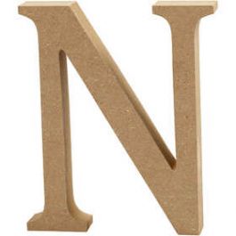 Letter, N, H: 13 cm, dikte 2 cm, 1 stuk [HOB56323]