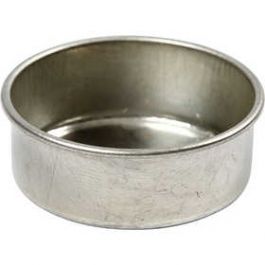 Kaarsenhouders, H: 15 mm, d: 44 mm, 12 stuk/ 1 doos [HOB58019]