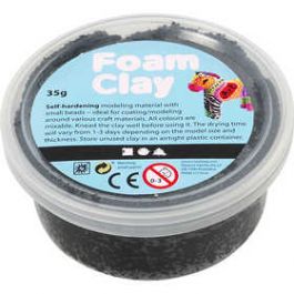 Foam Clay®, zwart, 35 gr/ 1 Doosje [HOB78920]