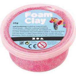 Foam Clay®, neon roze, 35 gr/ 1 Doosje [HOB78926]