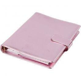 Planner / Bulletjournal, roze, afm 19x23,5x4 cm, ringband, 1 stuk [HOB192648]