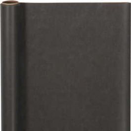 Cadeaupapier, zwart, B: 50 cm, 60 gr, 5 m/ 1 rol [HOB199410]