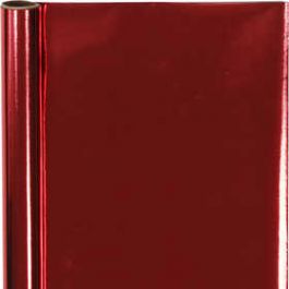 Cadeaupapier, rood, B: 50 cm, 65 gr, 4 m/ 1 rol [HOB199880]