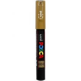 Posca Marker, goud, afm PC-1M, lijndikte 0,7 mm, extra-fijn, 1 stuk [HOB273810]
